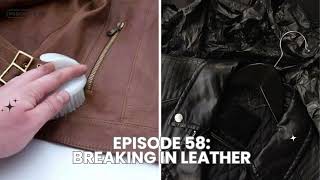 Breaking in Leather [upl. by Ailuig]