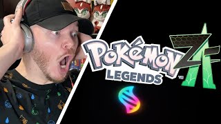 POKÉMON LEGENDS ZA REVEALED INSANE LIVE REACTION [upl. by Beore857]