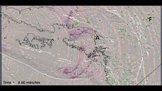 1964 Alaska earthquake magnitude 9 computer simulation high resolution [upl. by Uba510]