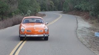 Electric Karmann Ghia Handling Improvements [upl. by Doug78]