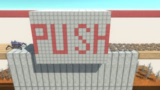 PUSH or Destroyed by 100 PIGS Animal Revolt Battle Simulator [upl. by Niroht]