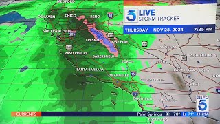 Thanksgiving could be another rainy day in California [upl. by Barbour]