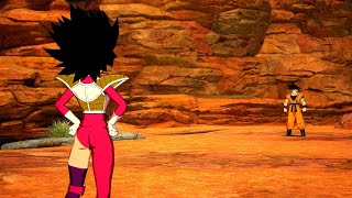 Caulifla Saiyan Armor VS Goku Early  Sparking Zero  Mod Links in Description  CPU VS CPU [upl. by Andrey]