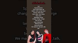 BABYMONSTER Clickclack lyrics [upl. by Nerb]