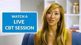 LIVE Cognitive Behavioral Therapy Session [upl. by Myrtia]