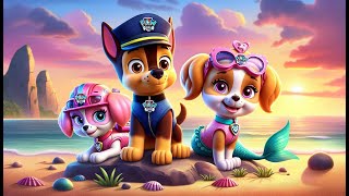 Paw Patrol Ultimate Rescue  CHASE Loves SKYES SISTER More Than HER Very Funny Story  Rainbow 3 [upl. by Coopersmith115]