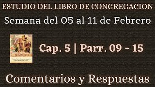 ESTUDIO DE LIBRO DE CONGREGACIÓN ✅ SEMANA DEL 05 AL 11 DE FEBRERO [upl. by Gennaro1]