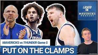 How Luka Doncic Led the Mavs to a Game 5 Win in OKC Derrick Jones Jr amp Dereck Lively II [upl. by Sherman]