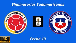 Colombia vs Chile  Eliminatorias Sudamericanas 2026  Fecha 10 [upl. by Goodrow]