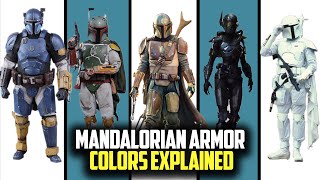 What Each Color Stands for Mandalorian Armour [upl. by Felder849]