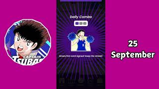 Captain Tsubasa Airdrop Combo  Captain Tsubasa Daily Combo September 25 [upl. by Ailekat]