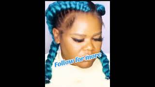 Tutorial How To Crochet Cornrow Braids with Curly Ends [upl. by Chainey644]