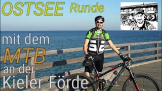 Ostsee Runde mit dem MTB an der Kieler Förde [upl. by Subir]