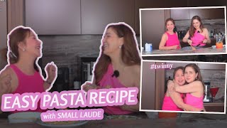 Easy Pasta Recipe with Small Laude  Cristina Gonzalez Romualdez [upl. by Anipsed]