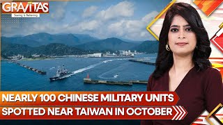 Chinese Naval Flotilla Takes Offensive Positions Against Taiwan In Last 9 Days  GRAVITAS [upl. by Naej]