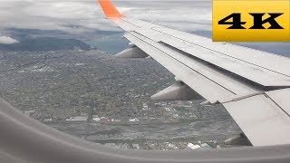 4K Landing in Shizuoka Airport RWY12 強風の静岡空港、着陸動画 [upl. by Alurd]