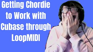 LoopMIDI and Cubase setup for the Chordie App [upl. by Alolomo]