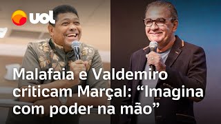 Malafaia e Valdemiro criticam Marçal em cultos na manhã da eleição Imagina com poder na mão [upl. by Alamat]