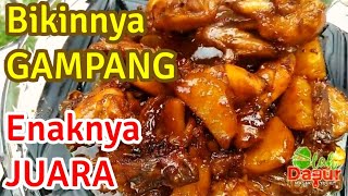 CARA MEMASAK AYAM KECAP KENTANG MUDAH ENAK SEDERHANA [upl. by Mehta874]