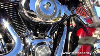 Used 2008 HarleyDavidson FLSTC Heritage Softail Classic with Vance amp Hines Exhaust [upl. by Noiwtna]