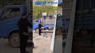 JIN YANG HU Electric lift dumper with wheels convey ladder for cement 200kg load for trucklifting [upl. by Annelise]