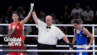 Olympics 2024 2 boxers in gender controversy now in medal contention [upl. by Zebaj]