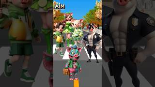 Babi 🐷 Zombie 👹⁉️ shorts zombiesurvival babi funny upinipin boboiboy trukoleng memes pig [upl. by Erinn246]