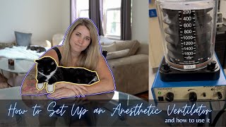 Vet Med How to Set Up an AnestheticSurgical Ventilator and how to use it [upl. by Colston189]