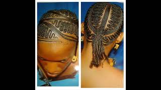 DE NOUVEAUX MODÈLES DE TRESSES AFRICAINES SIMPLES ET JOLIES 💯💯💯 [upl. by Taffy]