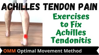 Achilles Tendonitis Treatment  Exercises for Achilles Tendinopathy [upl. by Laban]