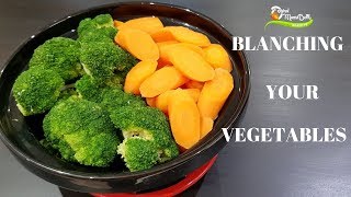 BLANCHING  HOW TO COOK YOUR GREEN VEGETABLES TO RETAIN ITS COLOURBACK TO BASICS EP4 [upl. by Hammond]