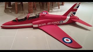 HobbyKing Goshawk 64mm EDF now a Hawk Red Arrow [upl. by Gibert774]