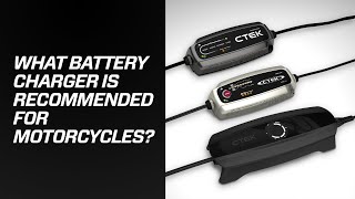 What Battery Charger is Recommended for Motorcycle [upl. by Faydra]