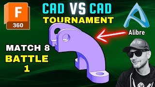 3D CAD esports  TOURNAMENT HIGHLIGHT  Match 8  Fusion360 VS ALIBRE  RamBros vs TY [upl. by Jael874]