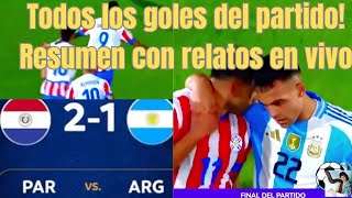 quotParaguay 21 contro lArgentina di Messi golazo di Sanabria videoquot [upl. by Adnomar]