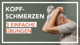 Kopfschmerzen  3 einfache Übungen von Liebscher amp Bracht [upl. by Assened390]