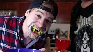 THE MOUTHGUARD CHALLENGE VERY FUNNY [upl. by Rosner]