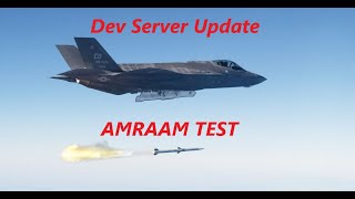 DEV SERVER  F16C  8 vs 8 3 KILL w AIM120A AMRAAM FOX 3  ALPHA STRIKE [upl. by Aillicec]