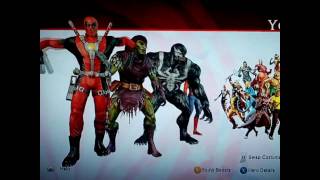 MARVEL Ultimate Alliance 2 RosterampAlt Costumes [upl. by Itagaki]