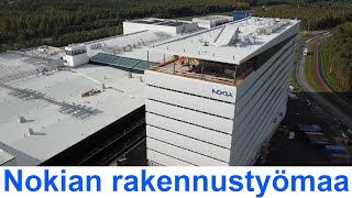 Nokian rakennustyömaa Oulussa 2424 [upl. by Mueller]