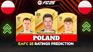 FIFA 25  POLAND UPGRADES amp DOWNGRADES PLAYER RATINGS EA FC 25 [upl. by Allimrac]