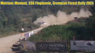 Meirions Moment SS8 Finglennie 2 Grampian Forest Rally 2024 [upl. by Kristie]