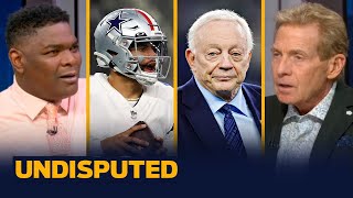 UNDISPUTED  Skip blasts Jerry Jones’ quotcheap shortsightedquot Cowboys amid contract delays for Dak [upl. by Cairistiona384]