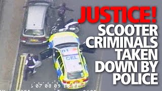 Dont mess with London police Scooter takedowns 2020 [upl. by Rizan]