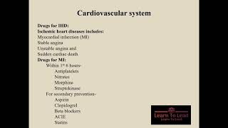 PharmacologyL7 Anti Hypertensive drugs pharmacodynamics pharmacology [upl. by Leahcimal138]