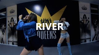 River  Bishop Briggs  Galen Hooks Choreography dance cover by DSQUEENS [upl. by Anaiuq]