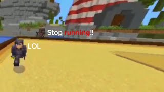 Being annoying in this minecraft server  UltimisMC  funny video running [upl. by Aggy]