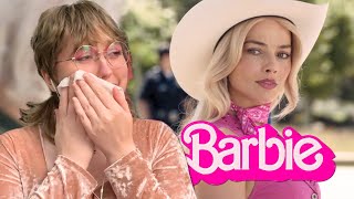 What a deeply layered movie quotBarbiequot 2023 First Time Reaction [upl. by Ruhtra]