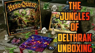 HeroQuest Delthrak Jungle  Unboxing amp First Impressions [upl. by Yahsal]