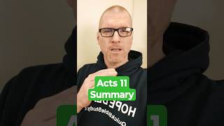 Acts 11 Summary [upl. by Adahs]